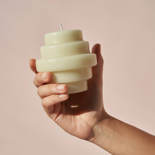 Templo Candle - Ash Green