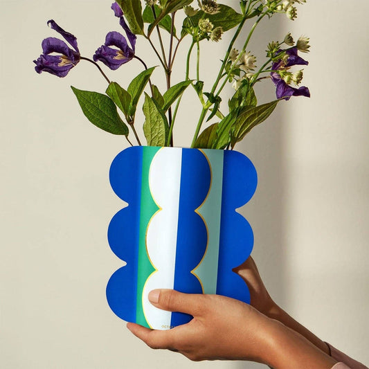 Paper Vase Riviera Wave