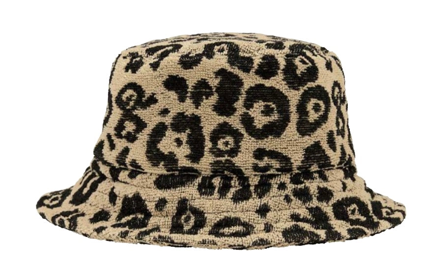 Leopaed Terry Bucket Hat