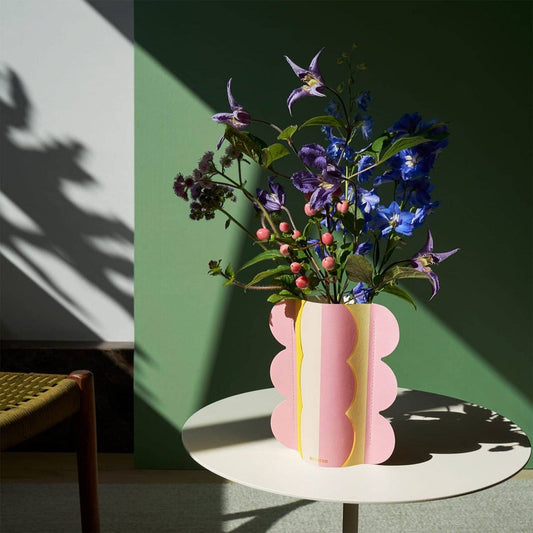 Mini Paper Vase Riviera Wave