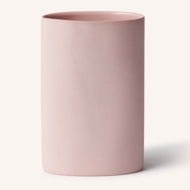 Porcelain Oval Small Vase