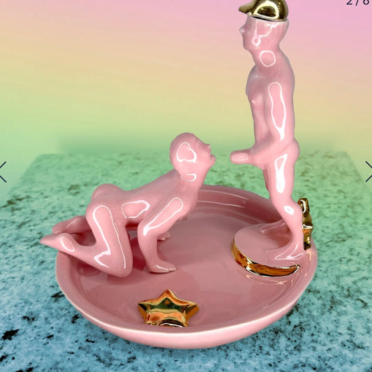 Couple Incense Holder