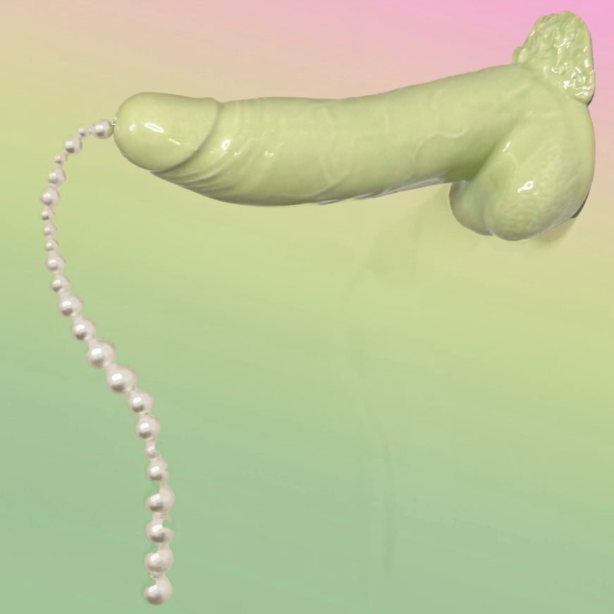 Cock N Pearls Wall Hanging