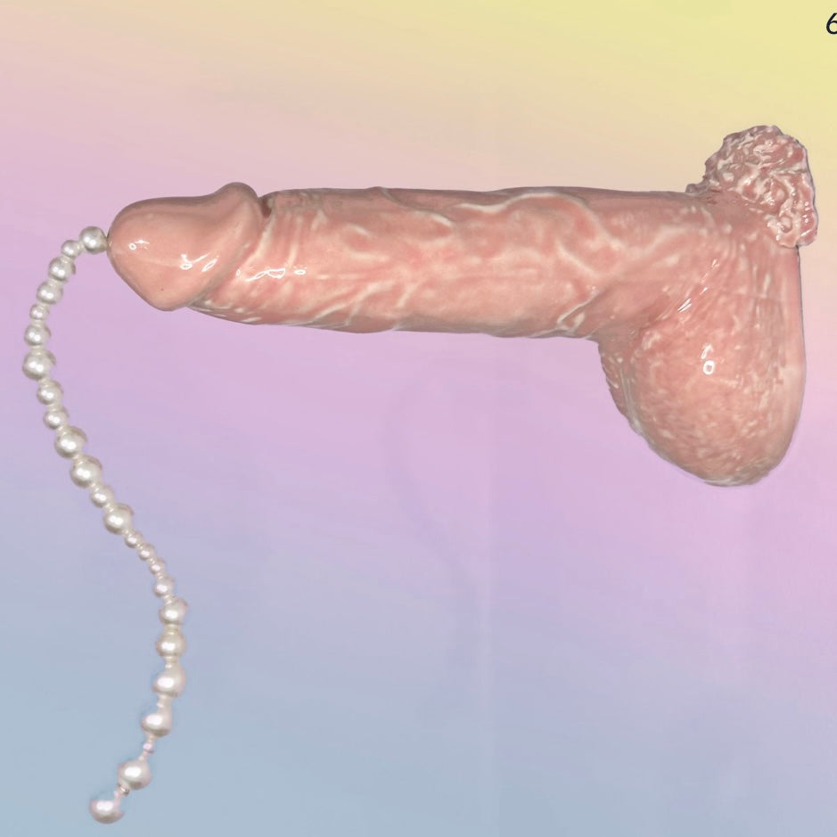 Cock N Pearls Wall Hanging