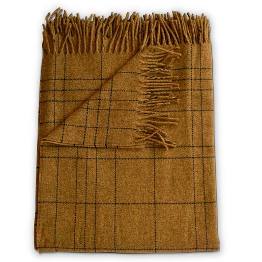 Merino Patterened Throw