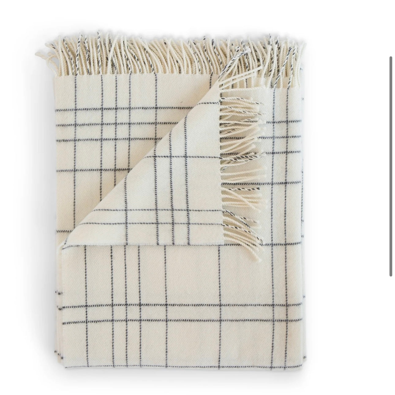 Merino Patterened Throw
