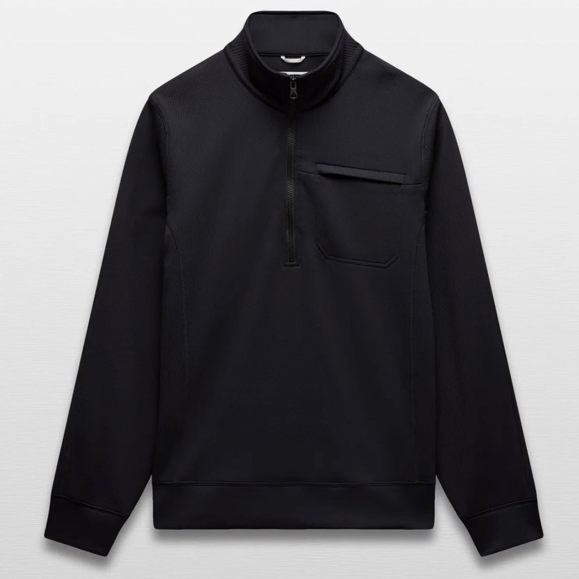 Dbl Knit Quarter Zip