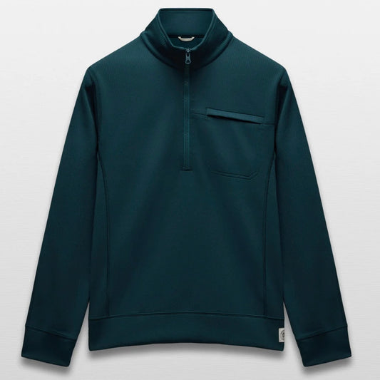 Dbl Knit Quarter Zip
