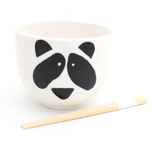 Panda ramen bowl