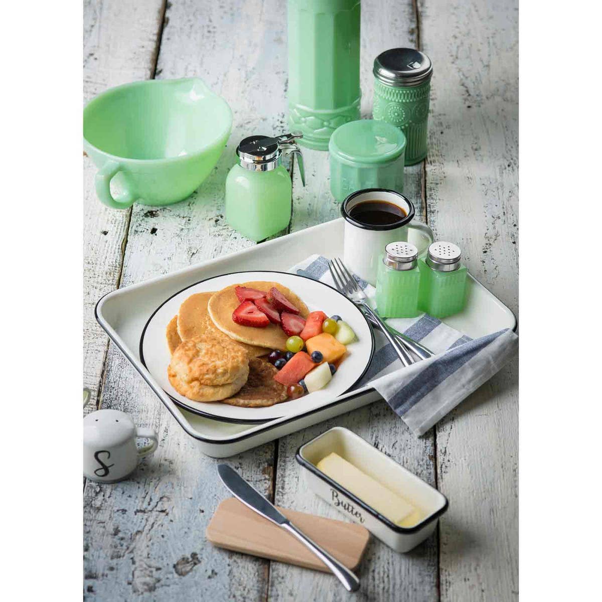 Jadeite Glass Collection™ 9 oz Sugar Shaker