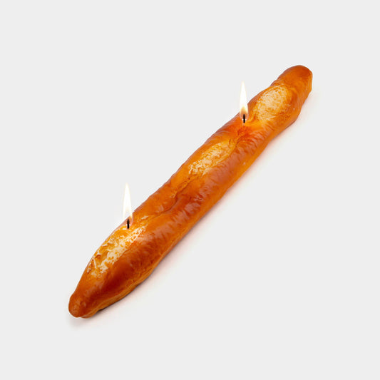 Realistic Baguette Candle