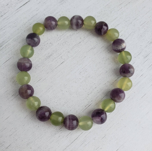 Amethyst & Serpentine