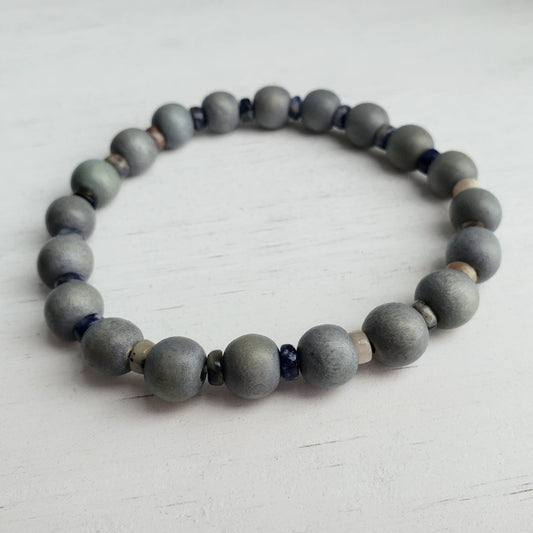 Grey Wood & Sodalite