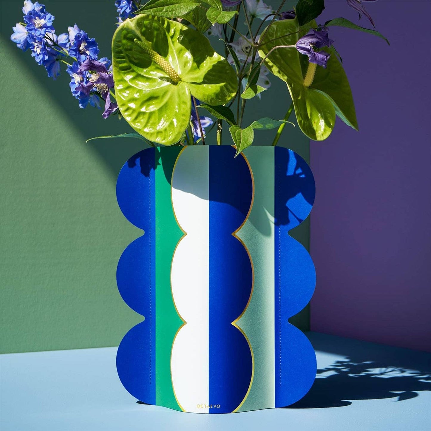 Paper Vase Riviera Wave