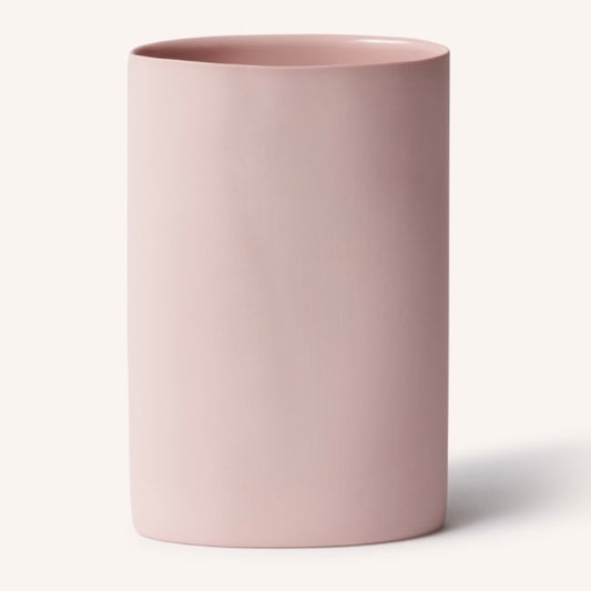 Porcelain Oval Small Vase