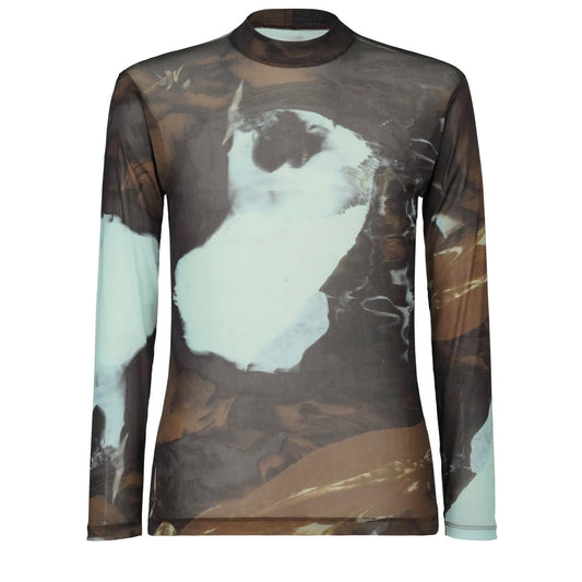 Agate Sheer Top