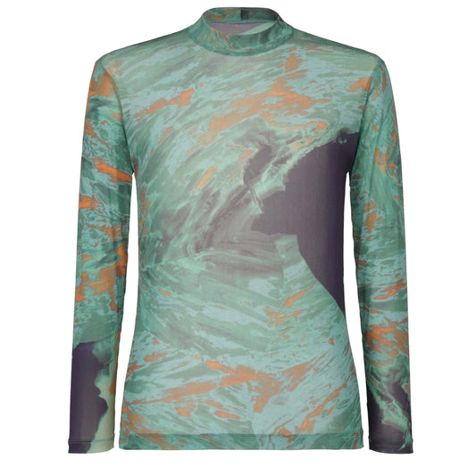 Agate Sheer Top