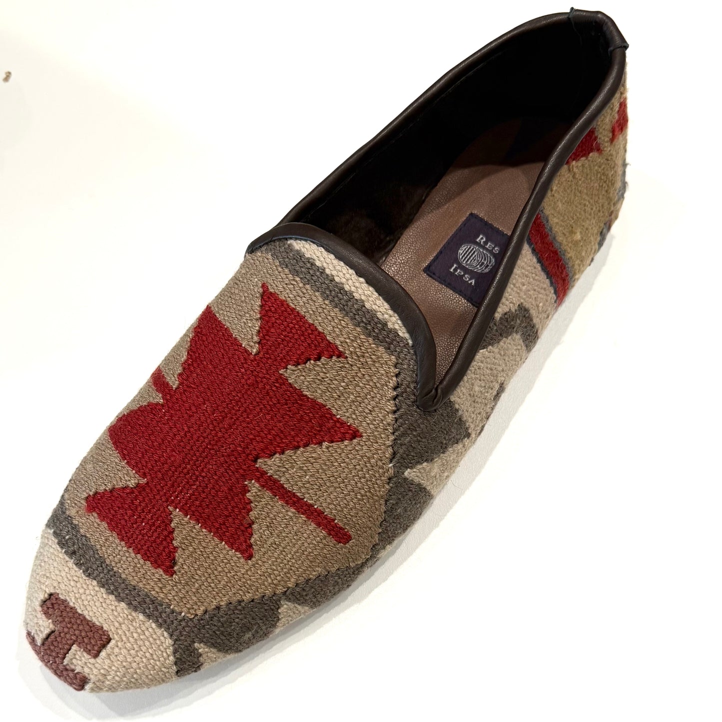Kilim loafers