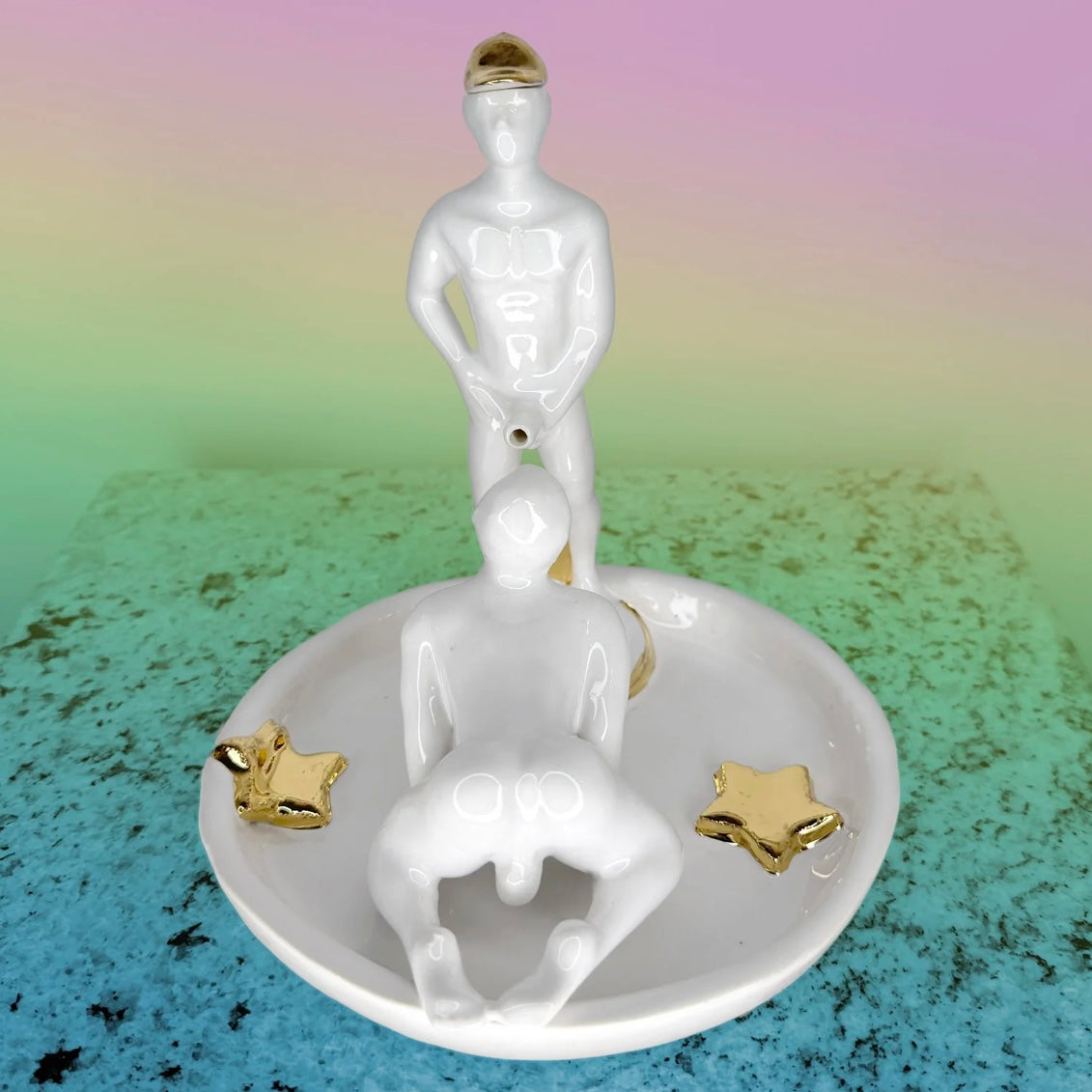 Couple Incense Holder