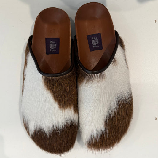 Cowhide Clogs