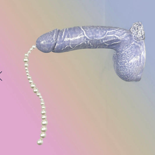 Cock N Pearls Wall Hanging