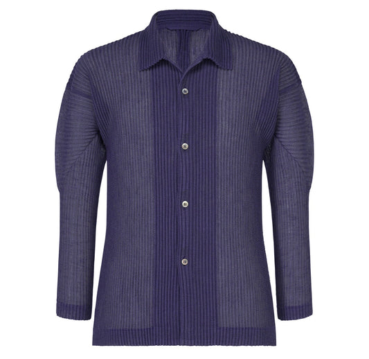Rustic Mesh Button Up