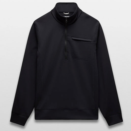 Dbl Knit Quarter Zip