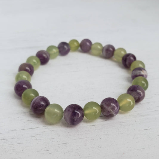 Amethyst & Serpentine