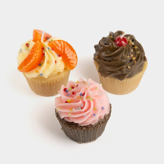 Choco Cupcake Candle