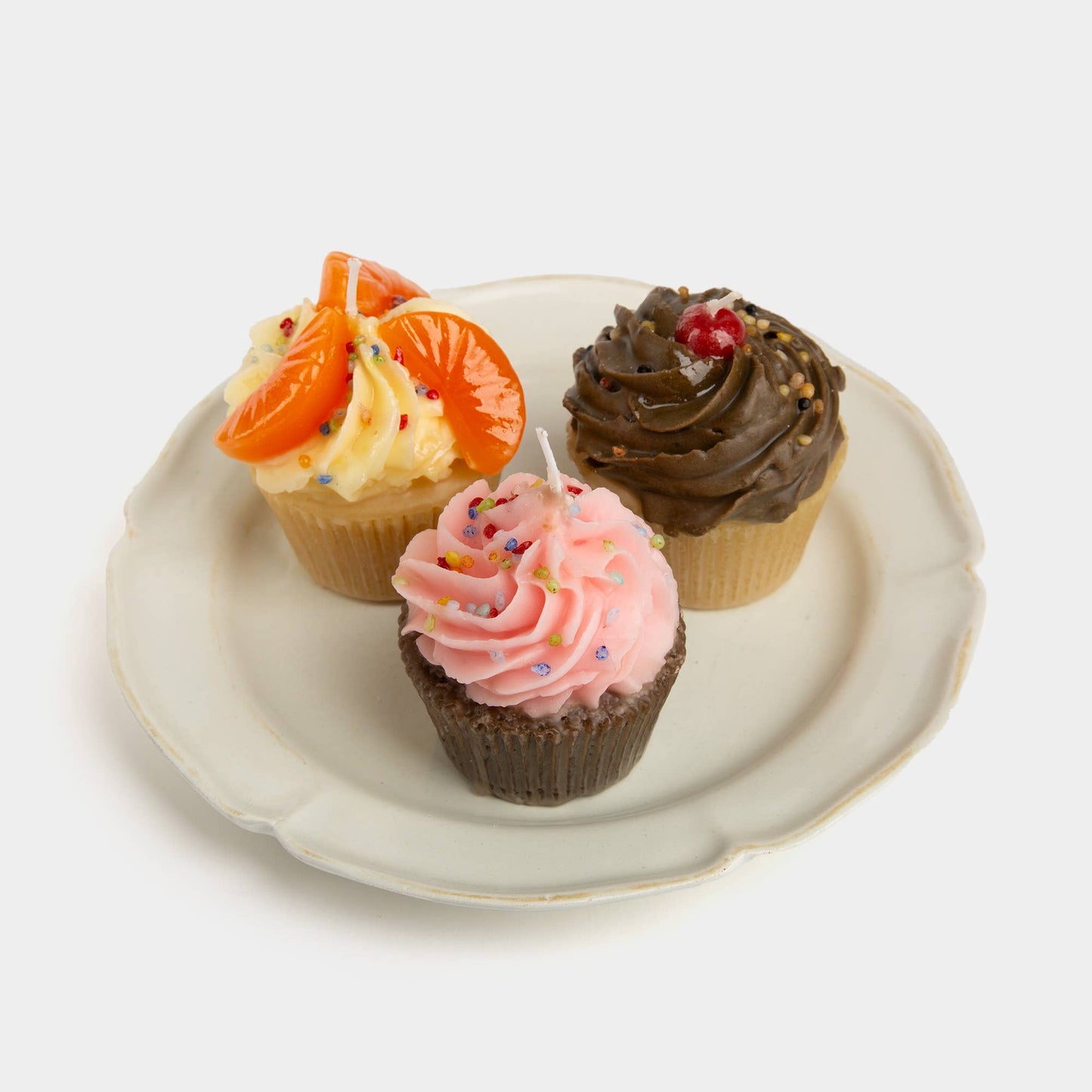 Choco Cupcake Candle
